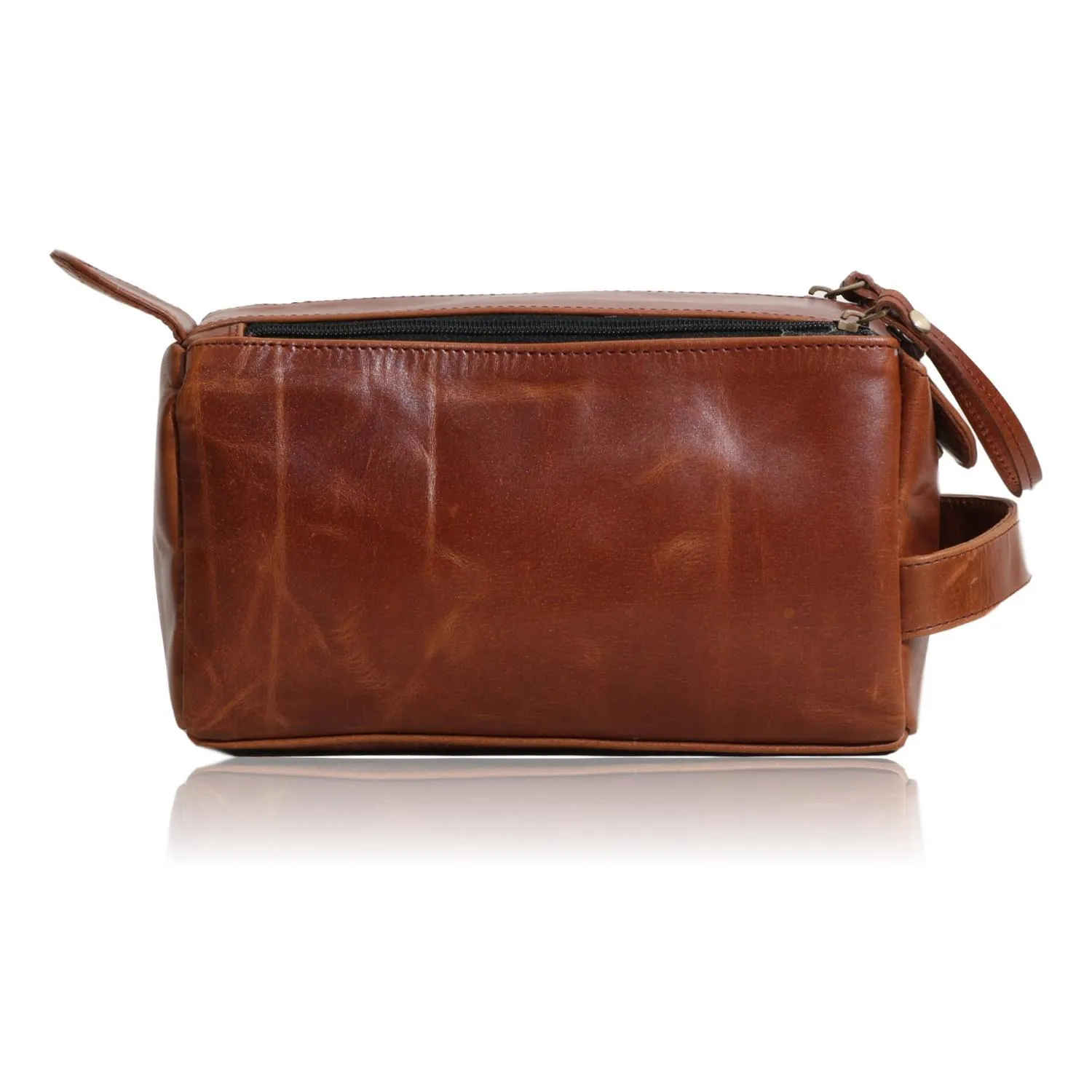 Handcrafted Buffalo Leather Toiletry