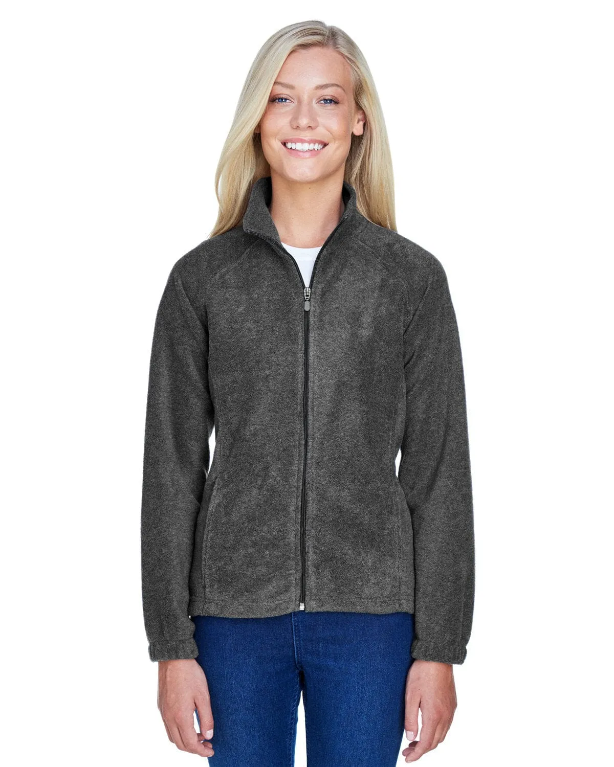 Harriton Ladies Full-Zip Fleece Jacket