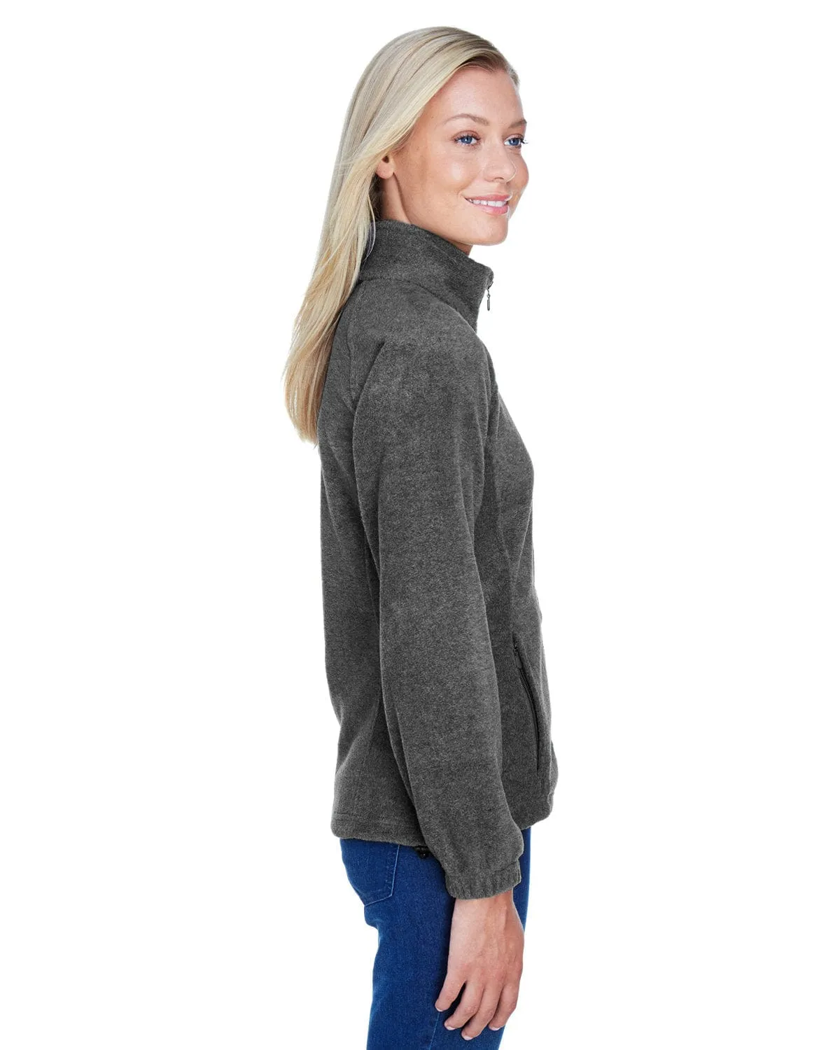 Harriton Ladies Full-Zip Fleece Jacket