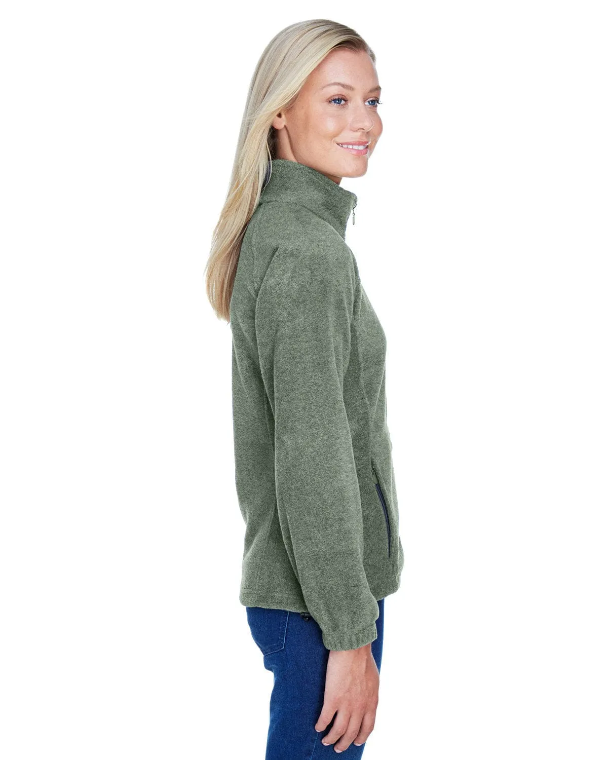 Harriton Ladies Full-Zip Fleece Jacket