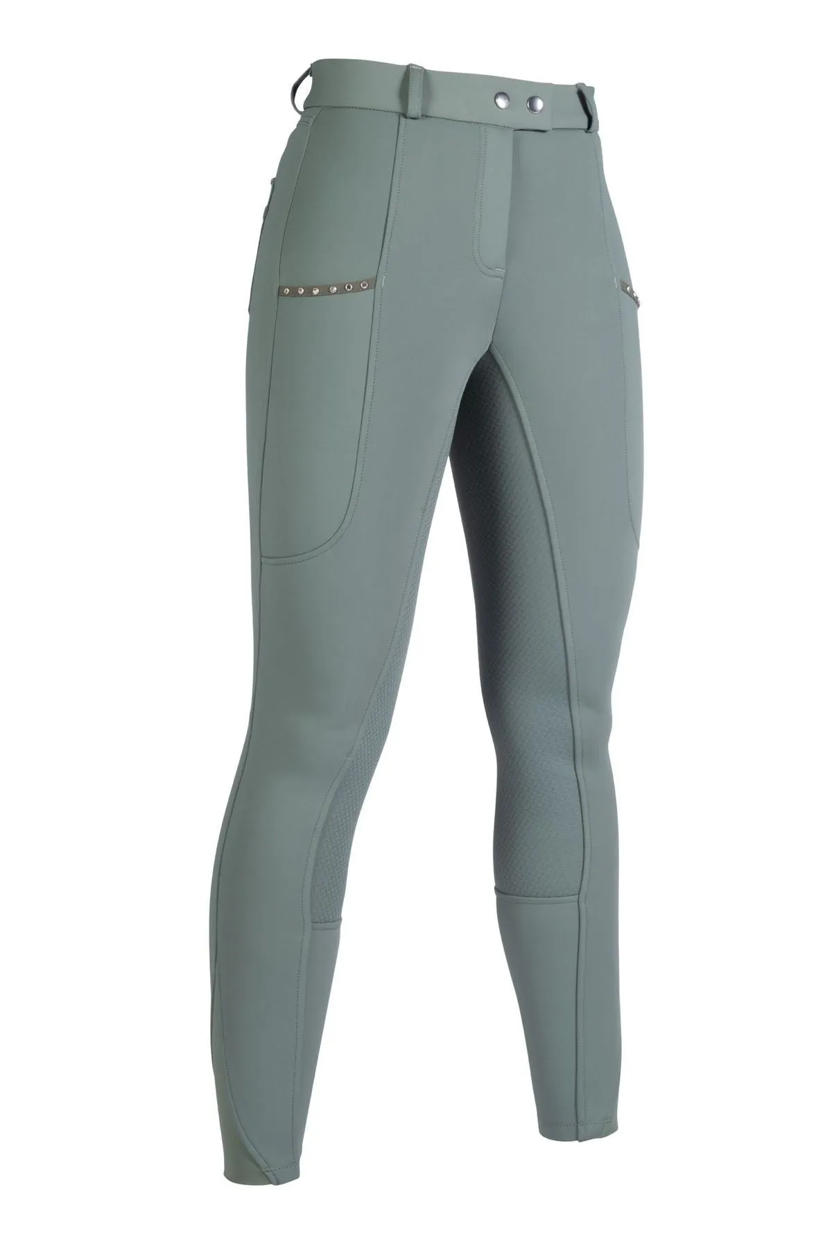 HKM Winter Riding Breeches Monaco Silicone Full Seat