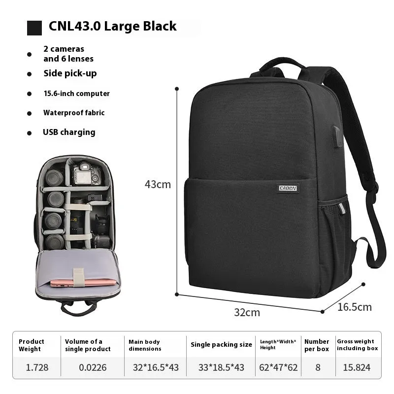 Hong Kong SLR Photography Backpack Camera Bag