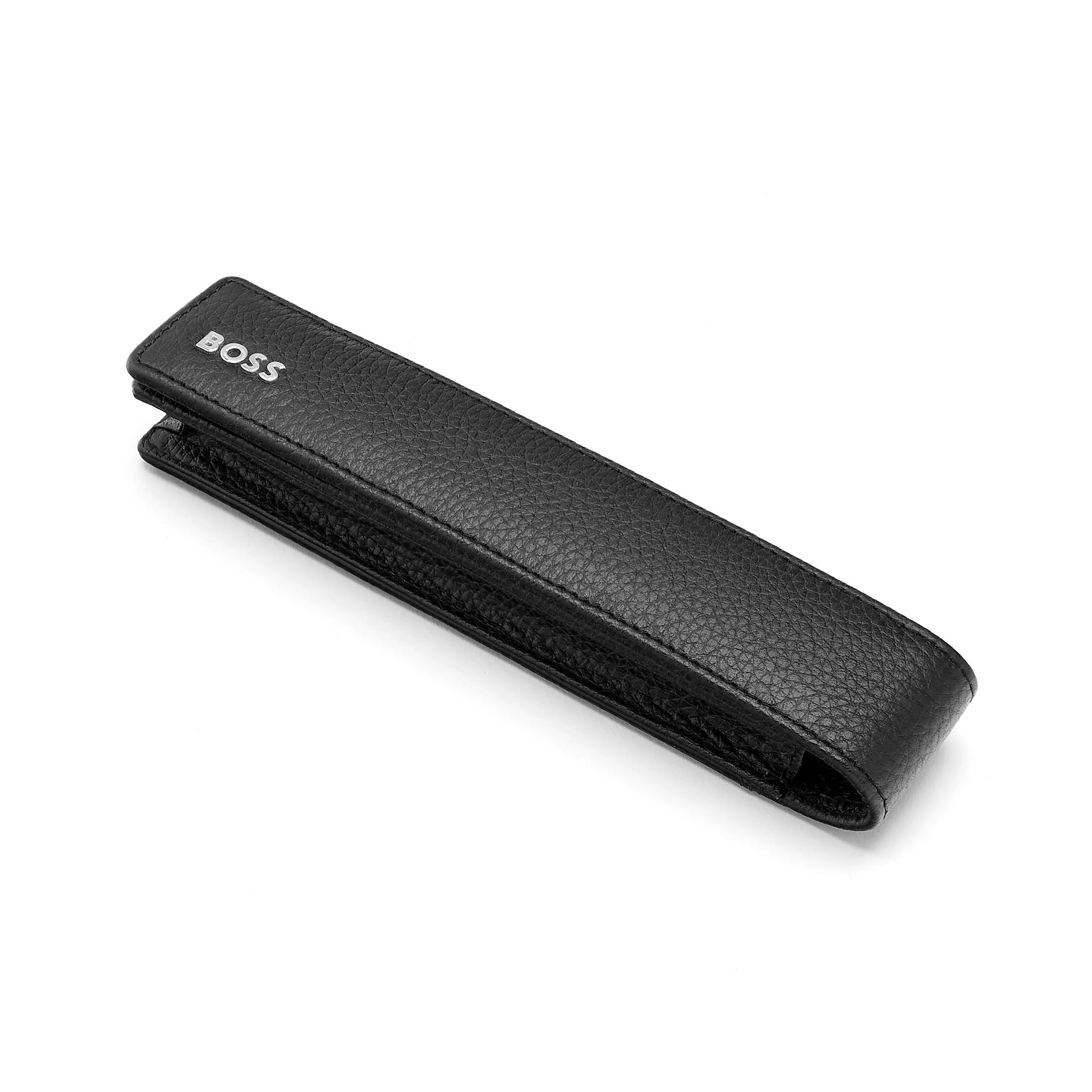 HUGO BOSS HLB417A - Single pen pouch Classic Grained Black