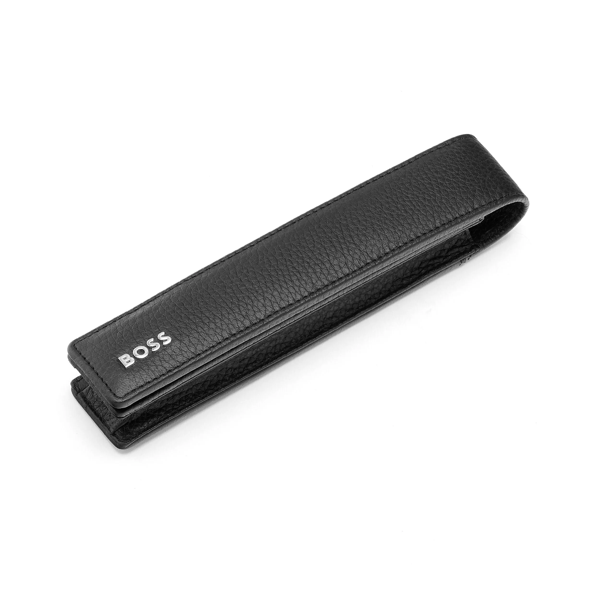 HUGO BOSS HLB417A - Single pen pouch Classic Grained Black
