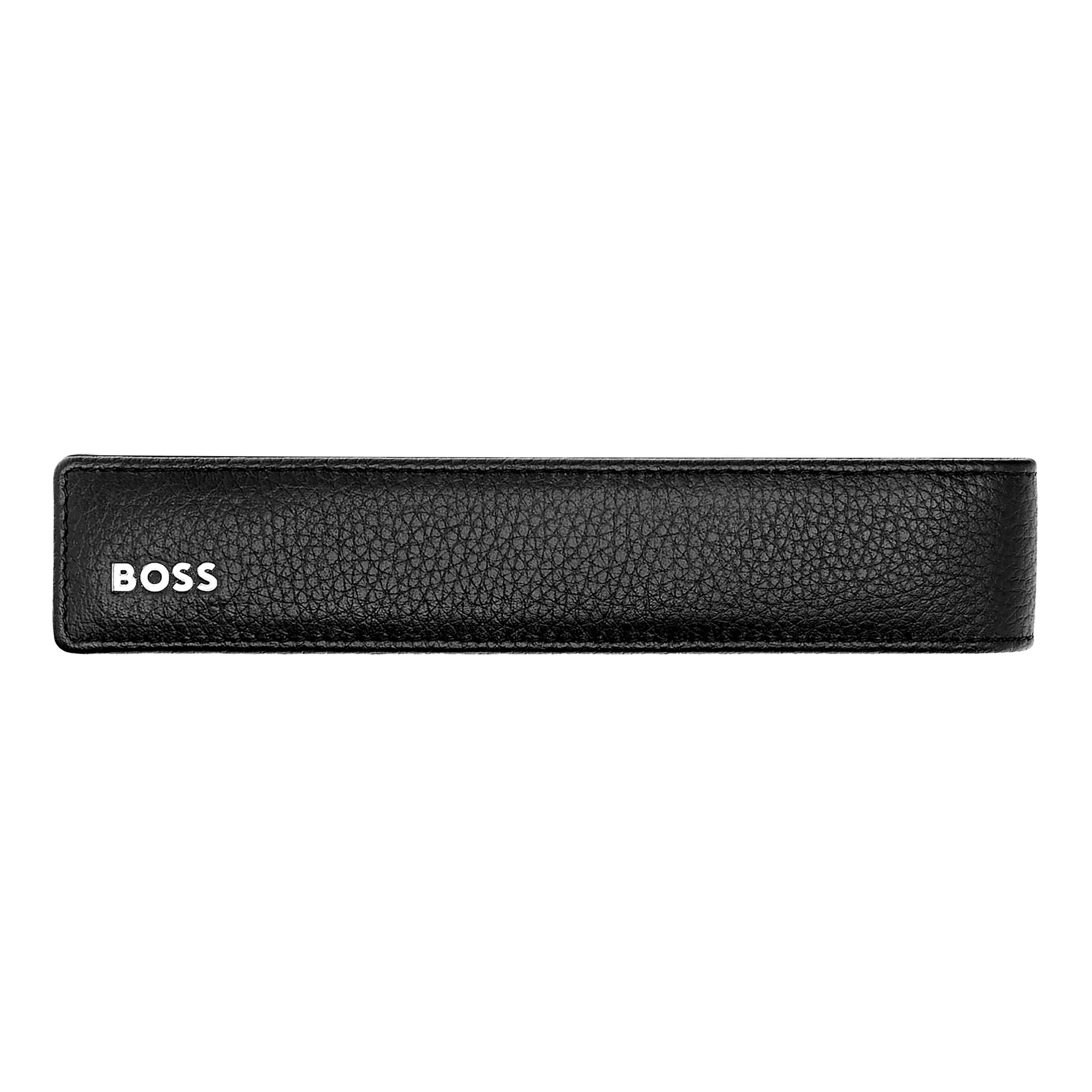 HUGO BOSS HLB417A - Single pen pouch Classic Grained Black