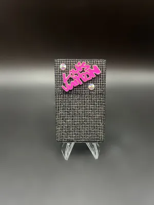 Inspired Black Card Holder