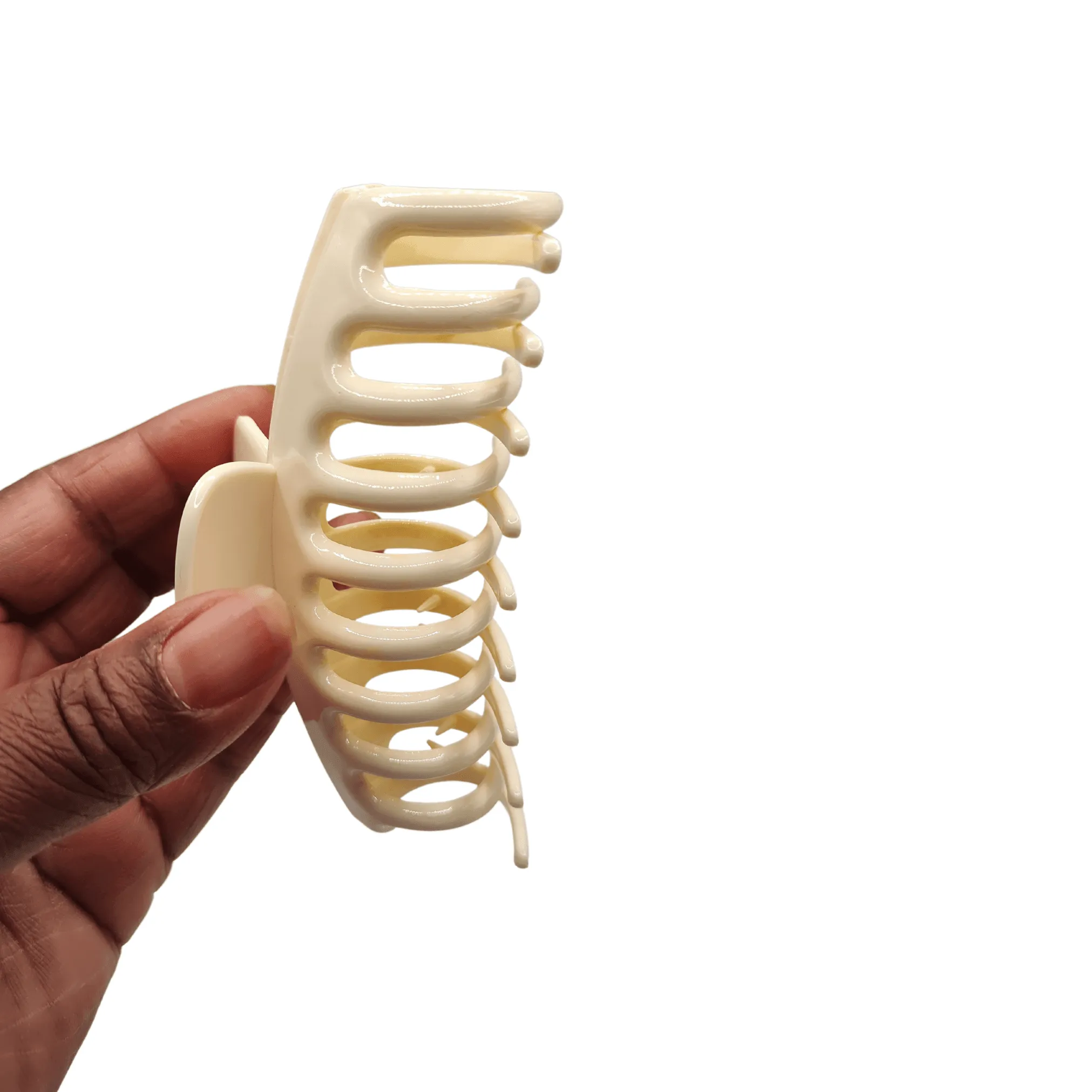 Ivory Hair Claw Clip