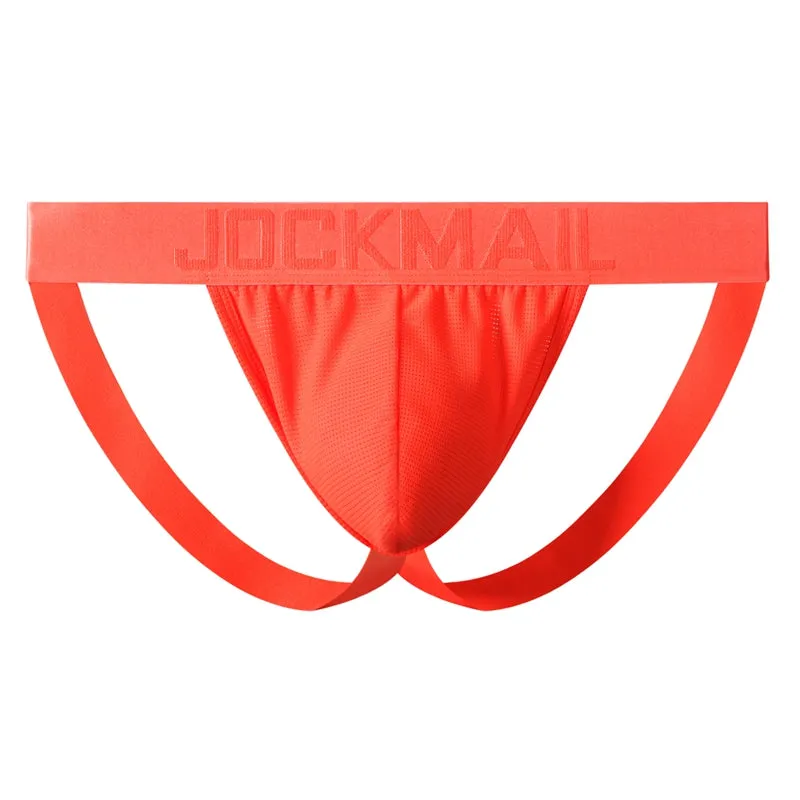 JM243 Orange Mens Jockstrap
