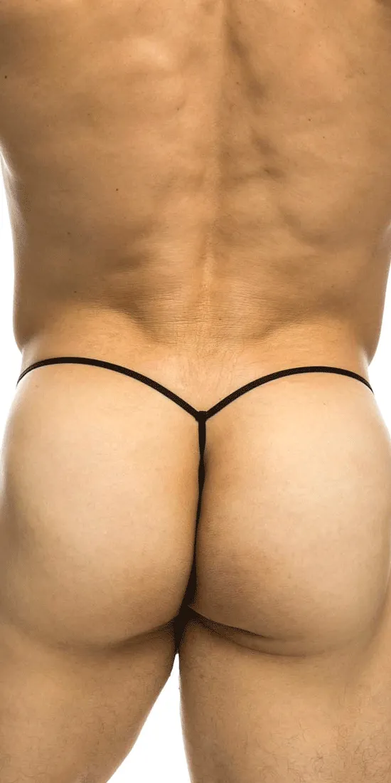 Justin Simon Xsj02 Silky G-string Bulge Metal Green