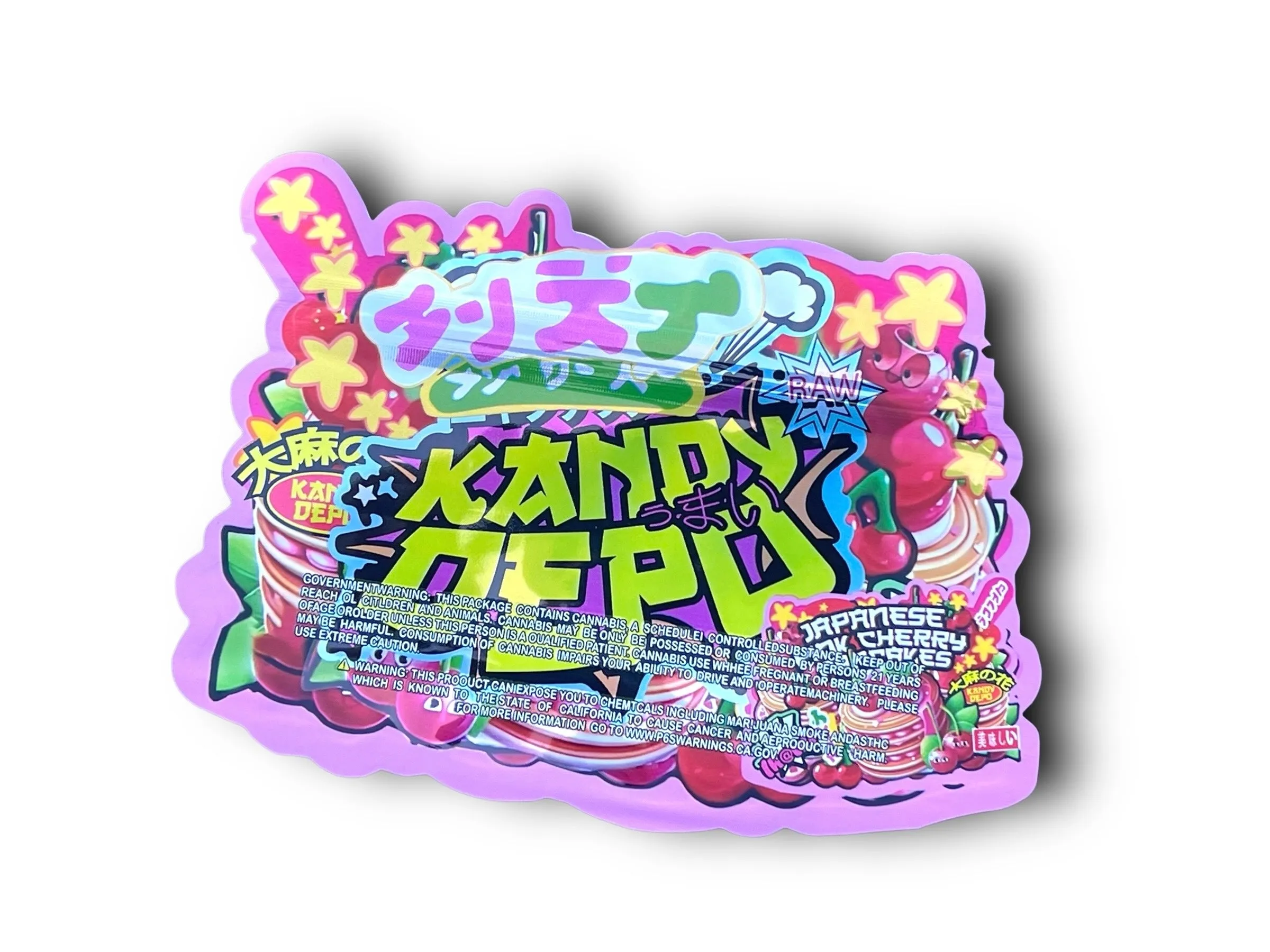 Kandy Depo Japanese Pink Cherry Pancakes Mylar Bag 3.5 Grams