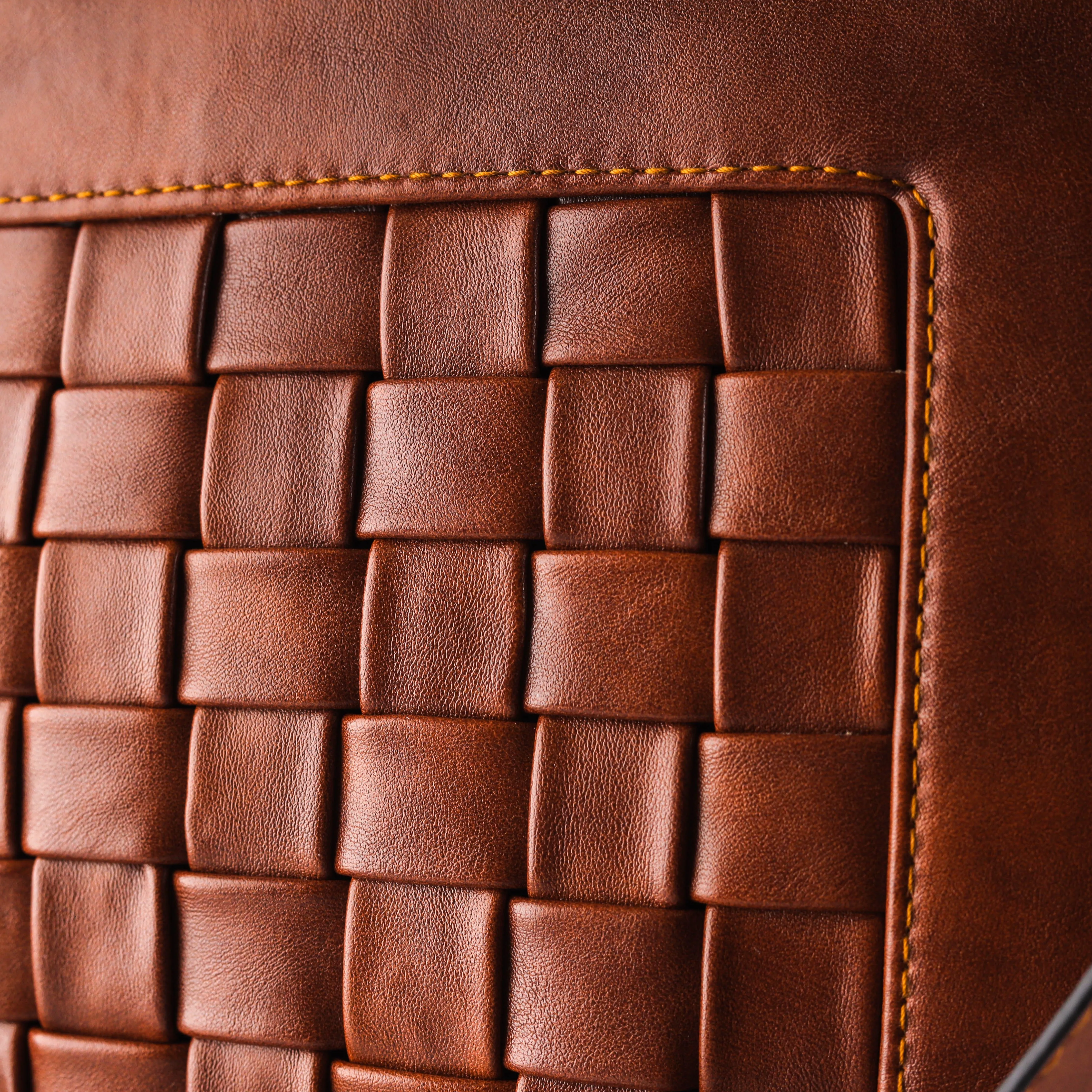 Şıklığın Çantası Leather Crossbag - Havane