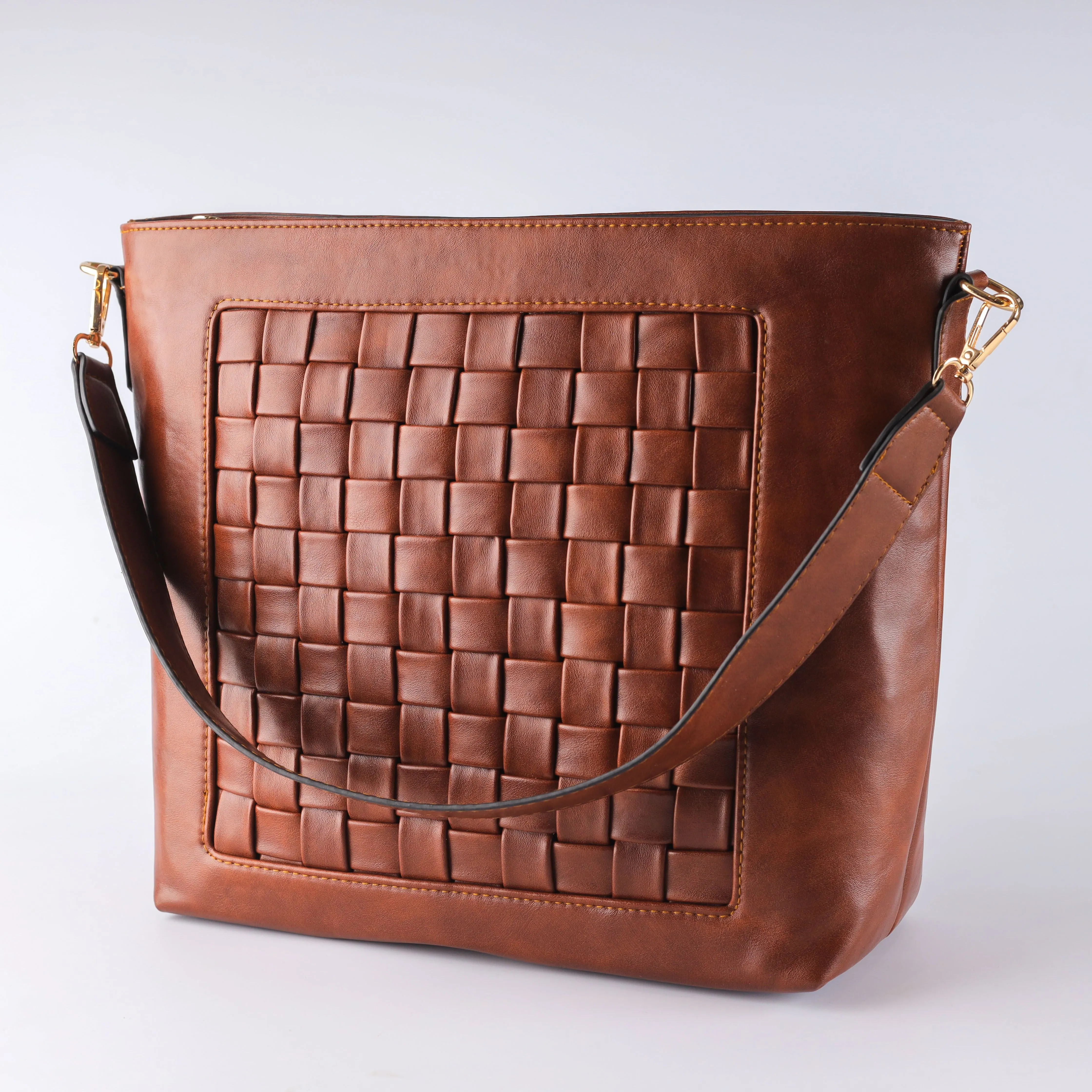 Şıklığın Çantası Leather Crossbag - Havane