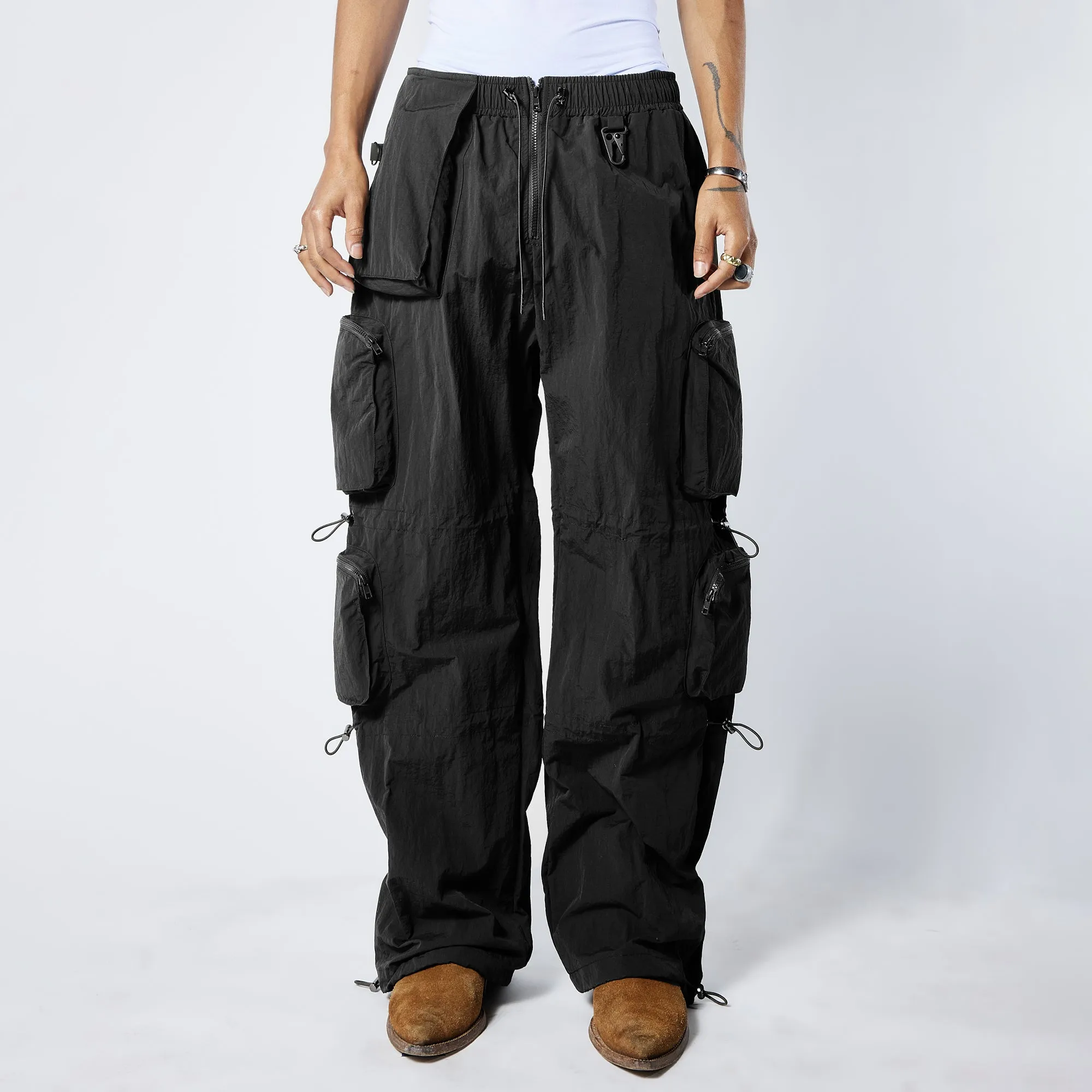 Kody Phillips Mens Nylon Parachute Pants