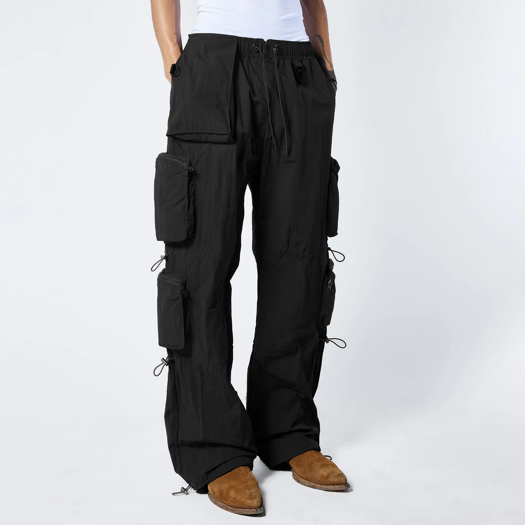 Kody Phillips Mens Nylon Parachute Pants
