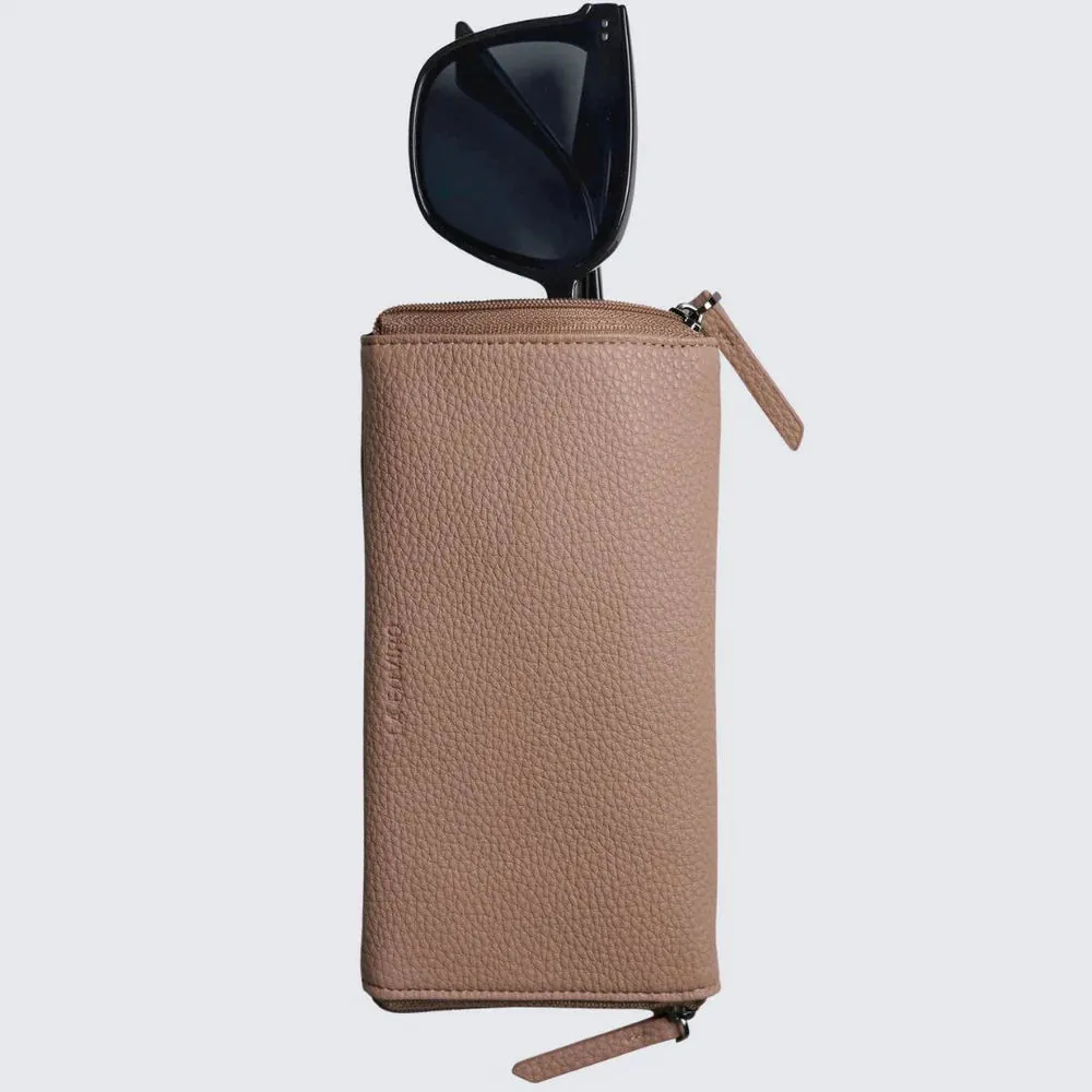 La Enviro Eden Double Sided Glasses Case Pink