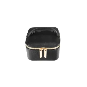 Leah Travel Jewelry Case - Black