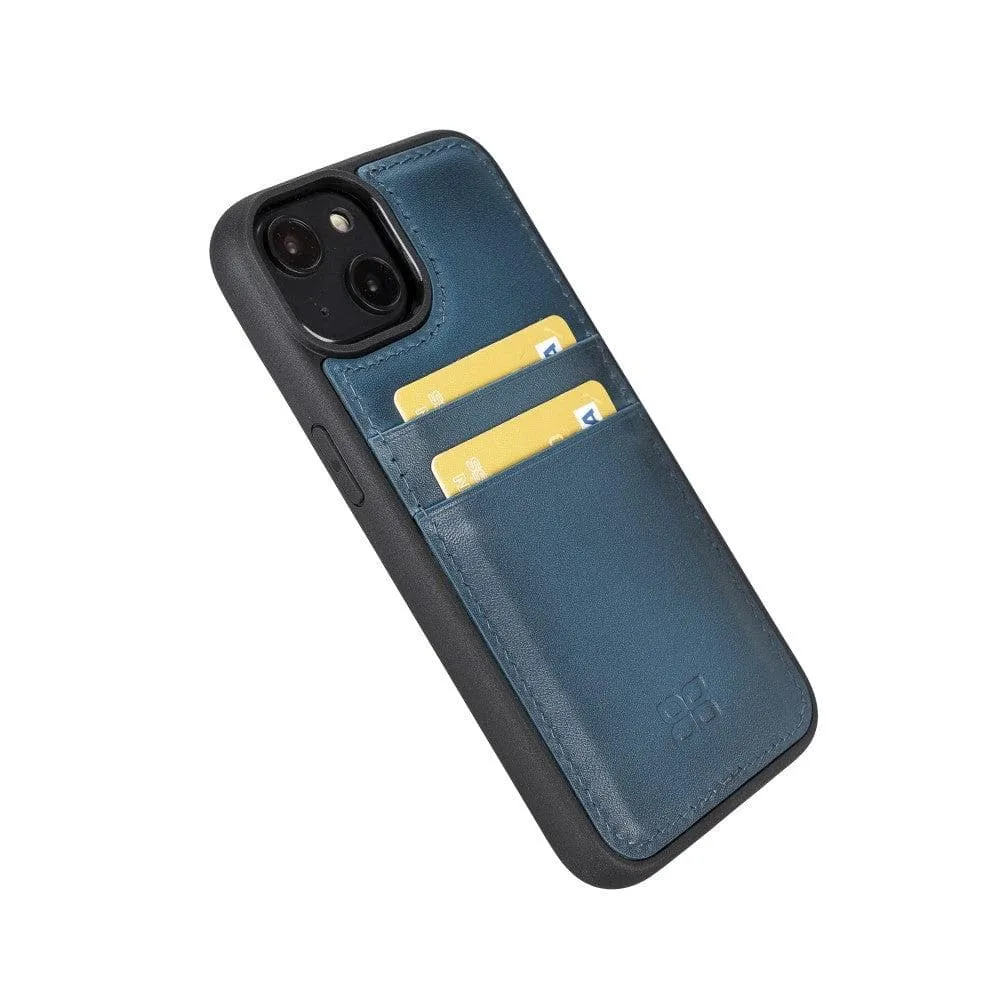 Leather Case for iPhone 14 Series with Card Holder