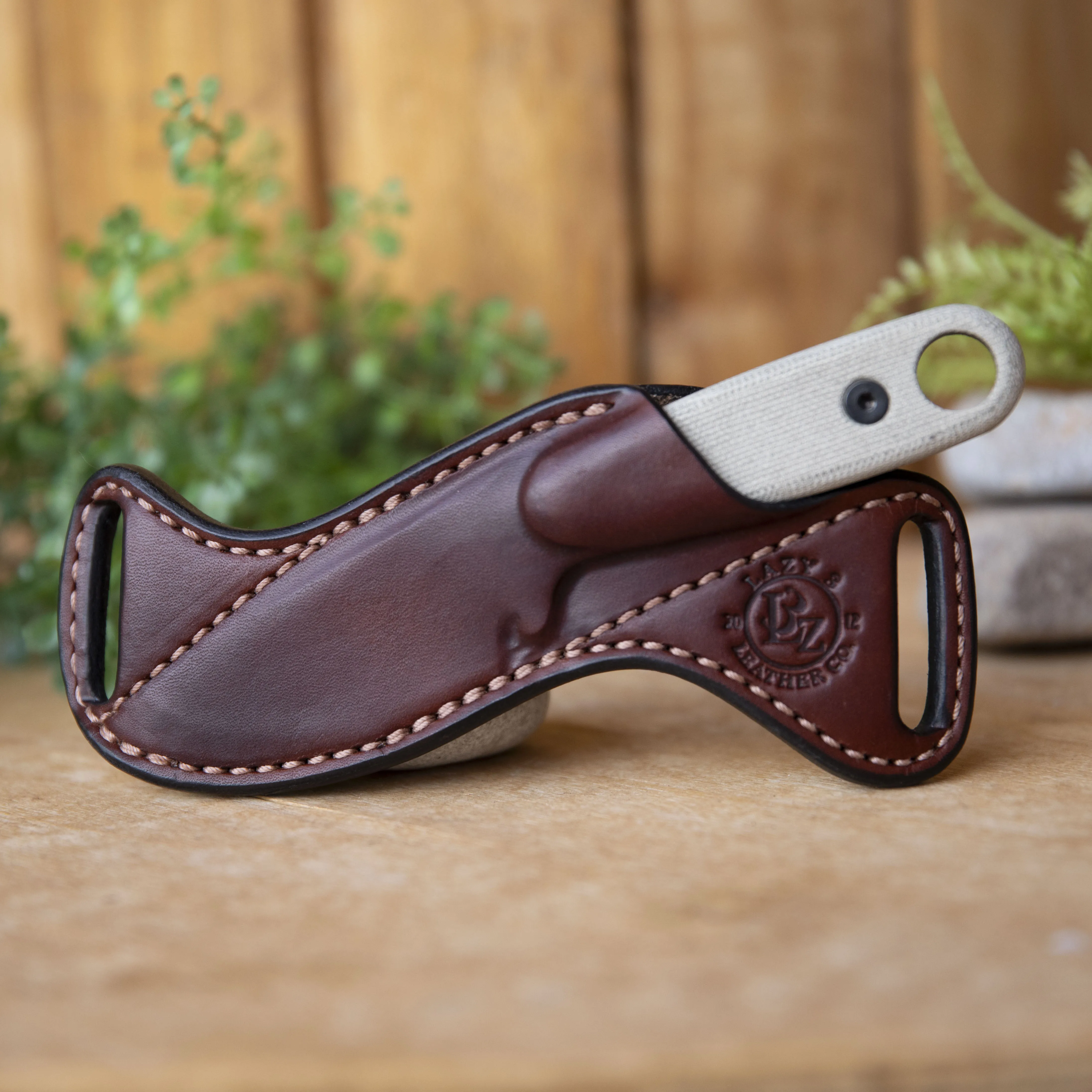 Left Handed Esee Izula II and Bishop Scout Carry Sheath