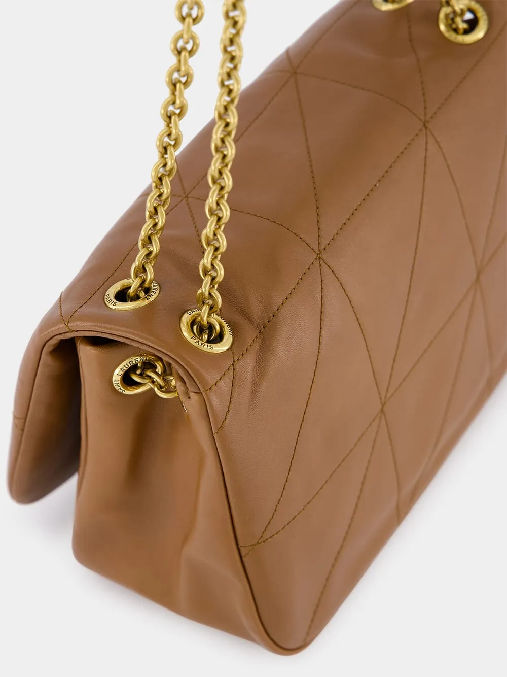 Light Fox Quilted Shoulder Bag