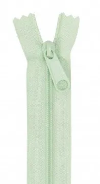 Light Mint 24" Zipper