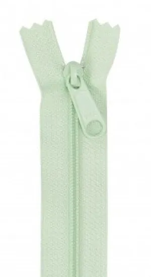 Light Mint 24" Zipper