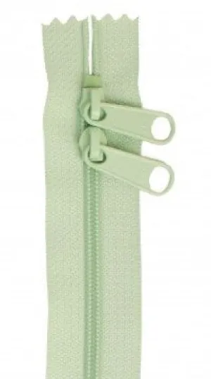 Light Mint 30" Double Pull Zipper