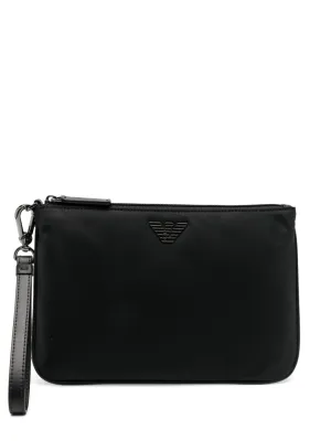 Logo nylon pouch