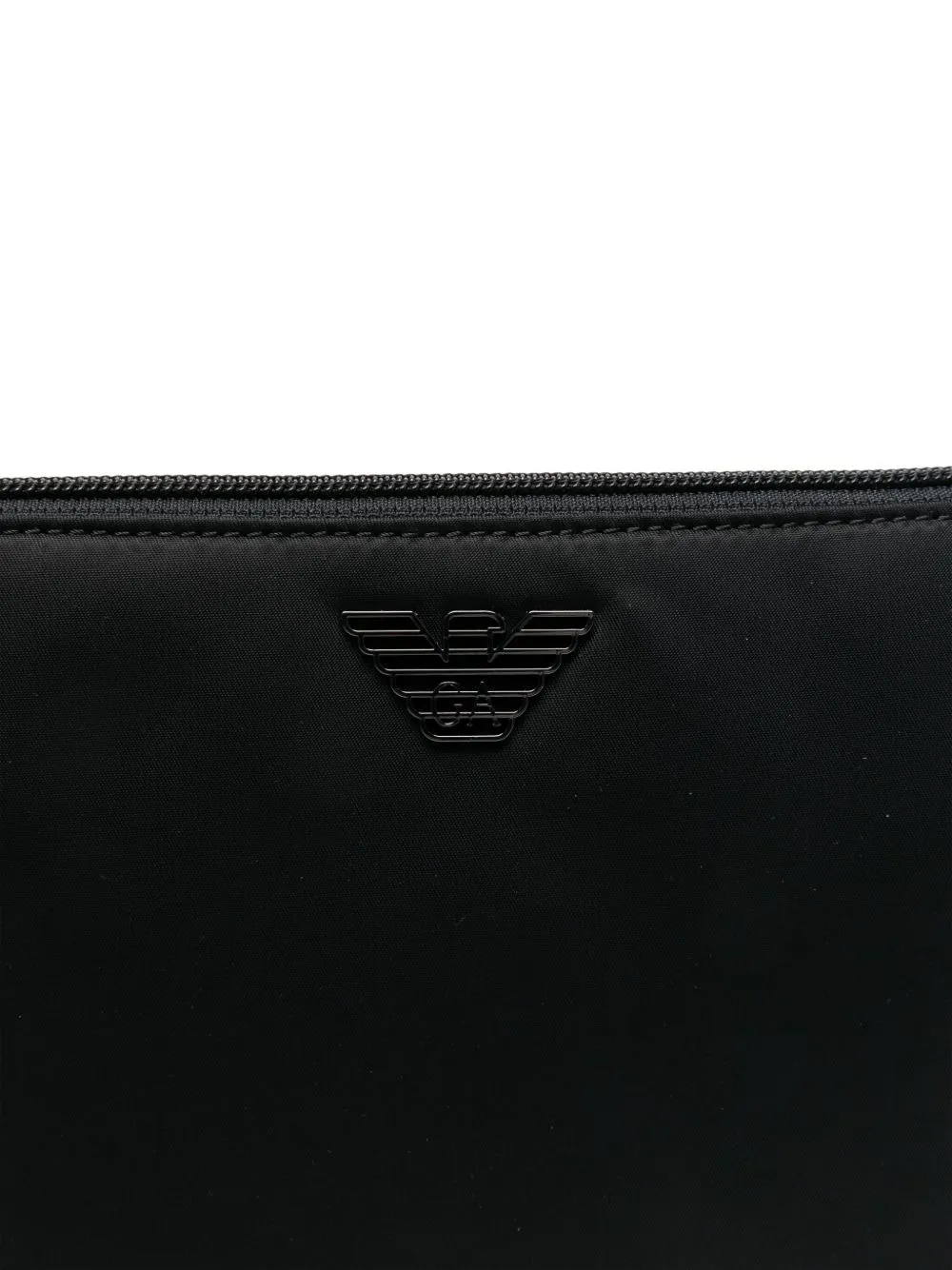 Logo nylon pouch