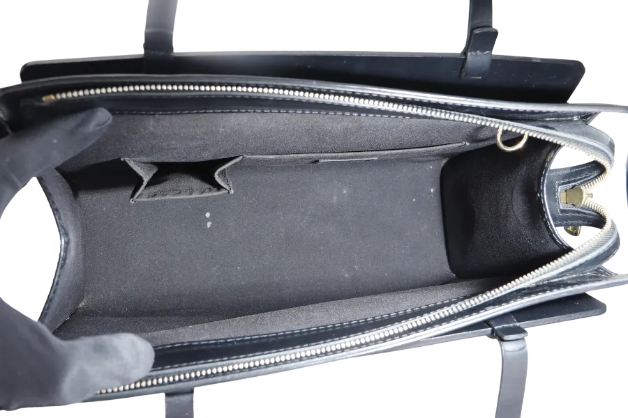 LOUIS VUITTON CROSISETTE PM BLACK EPI LEATHER WITH DUST COVER