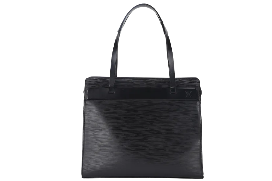 LOUIS VUITTON CROSISETTE PM BLACK EPI LEATHER WITH DUST COVER