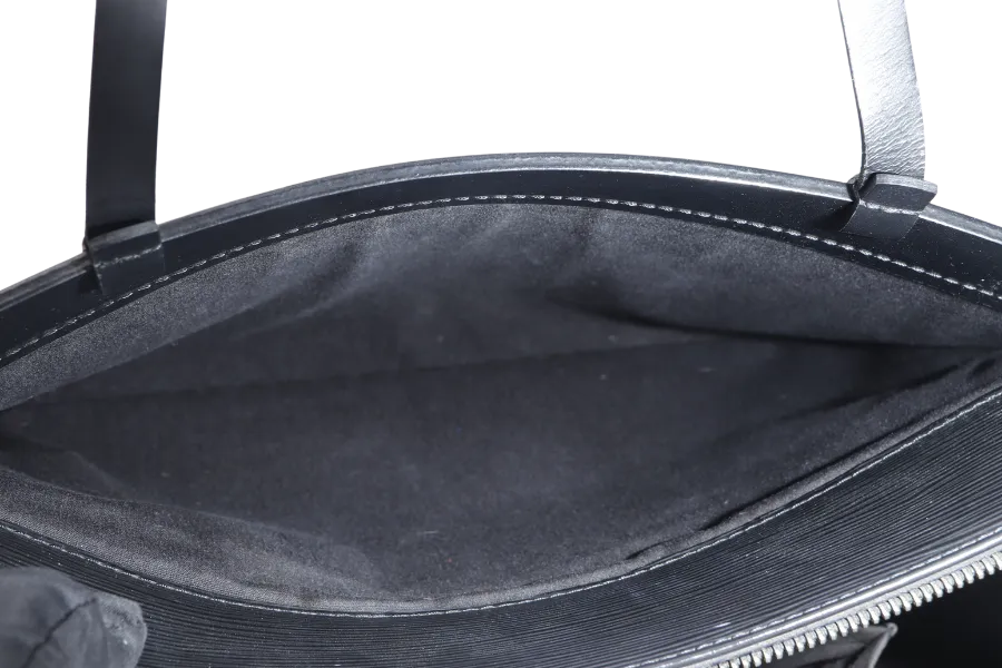LOUIS VUITTON CROSISETTE PM BLACK EPI LEATHER WITH DUST COVER