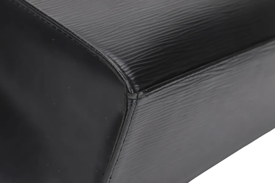 LOUIS VUITTON CROSISETTE PM BLACK EPI LEATHER WITH DUST COVER