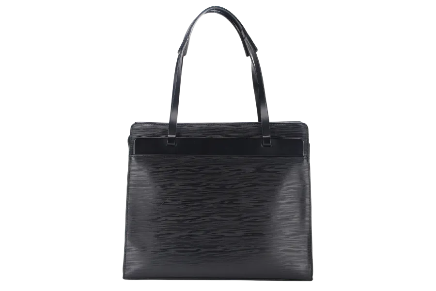 LOUIS VUITTON CROSISETTE PM BLACK EPI LEATHER WITH DUST COVER