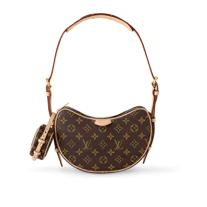 Louis Vuitton Monogram Saddle Bag with Mini Pouch