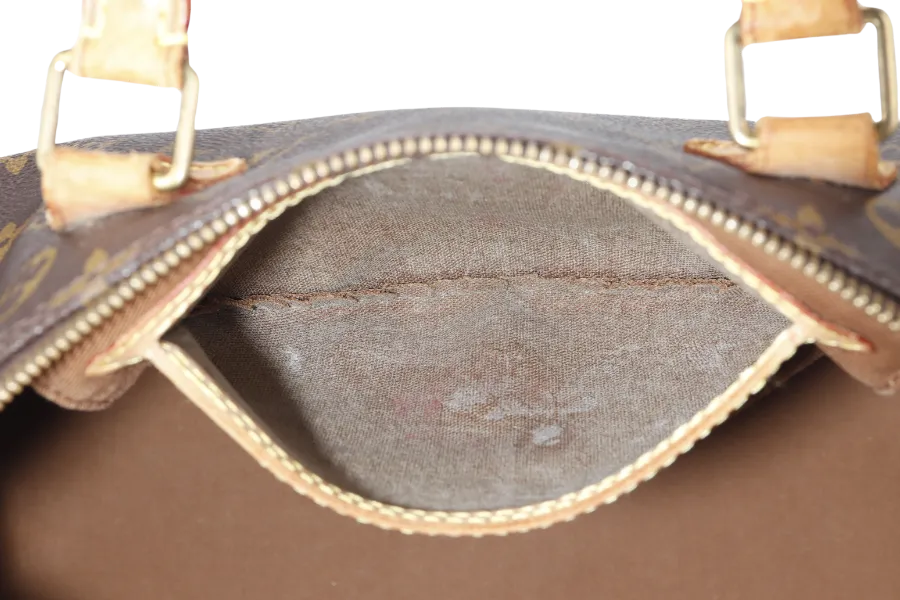 LOUIS VUITTON SPEEDY 30 MONOGRAM CANVAS GOLD HARDWARE WITH PADLOCK & KEYS