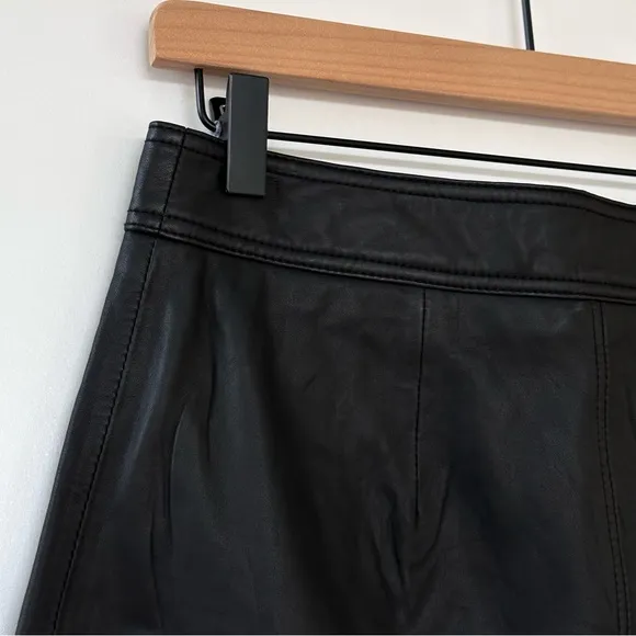 Madewell Uptown Leather Skirt