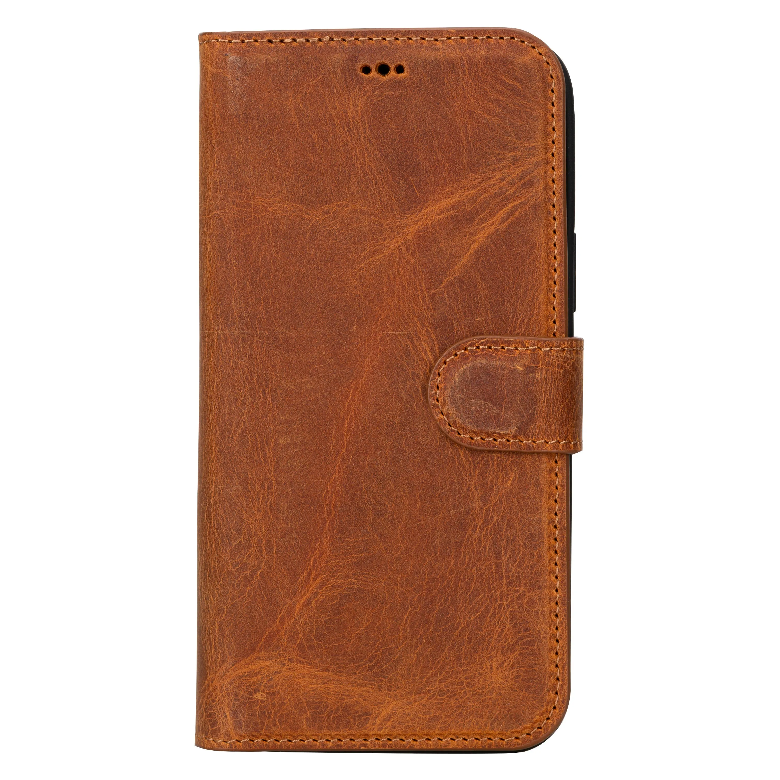 Magic  Detachable Genuine Leather Case