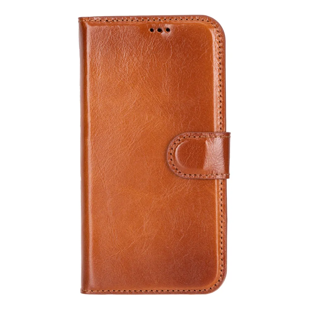 Magic  Detachable Genuine Leather Case