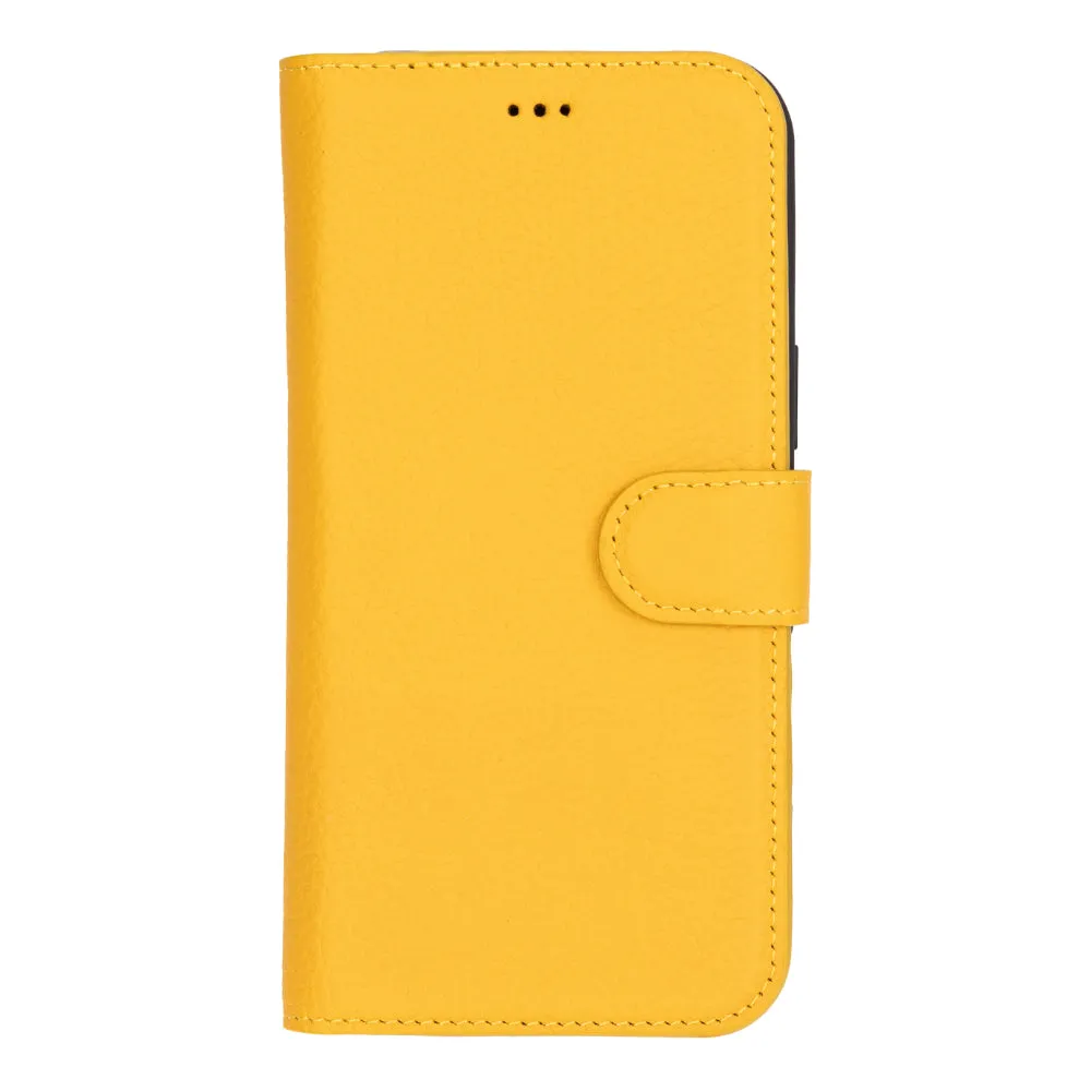 Magic  Detachable Genuine Leather Case