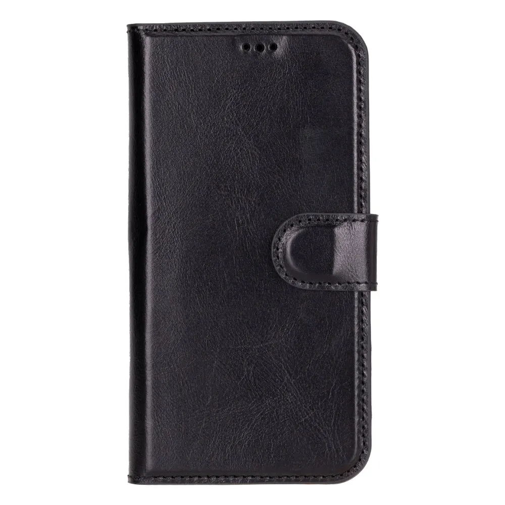 Magic  Detachable Genuine Leather Case