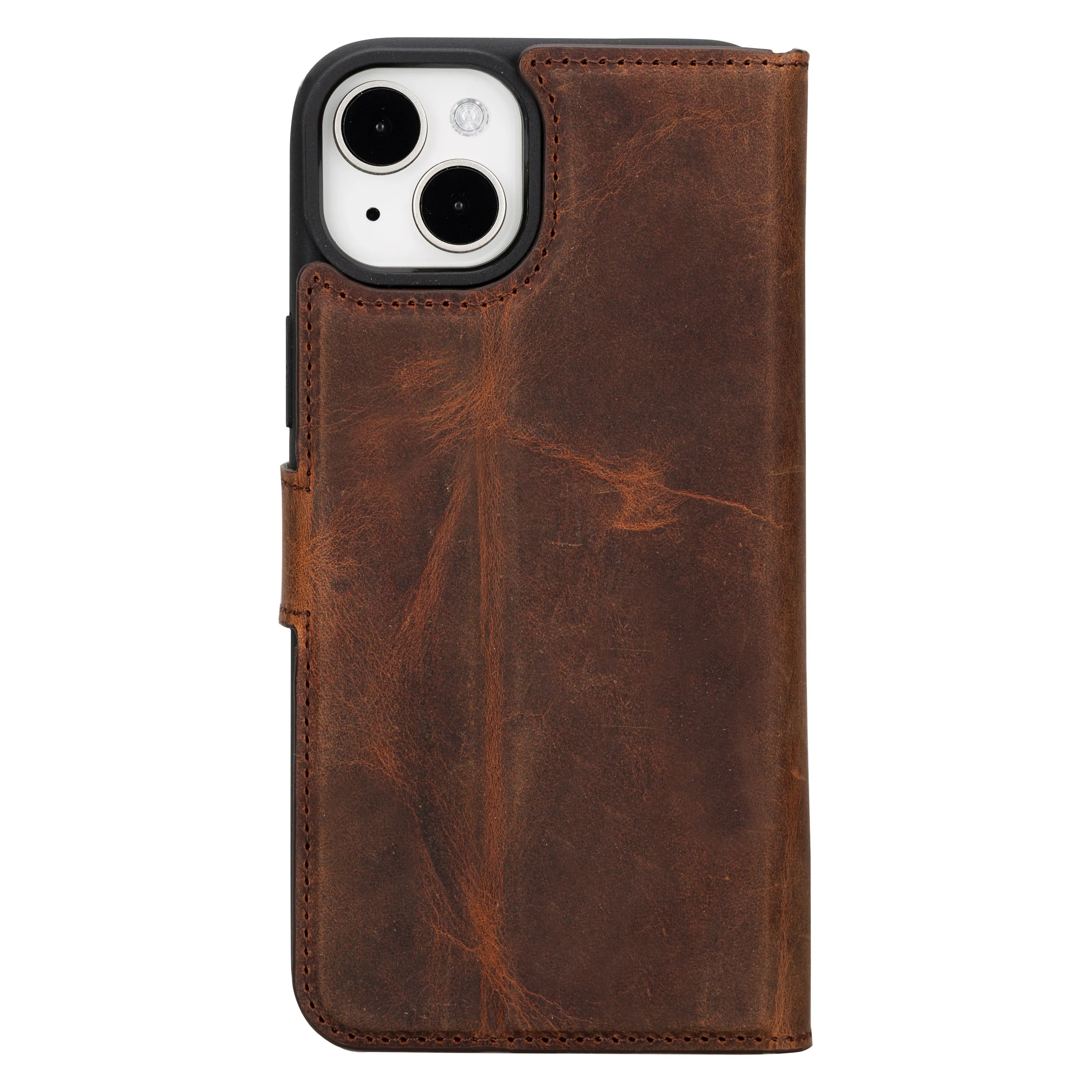 Magic  Detachable Genuine Leather Case