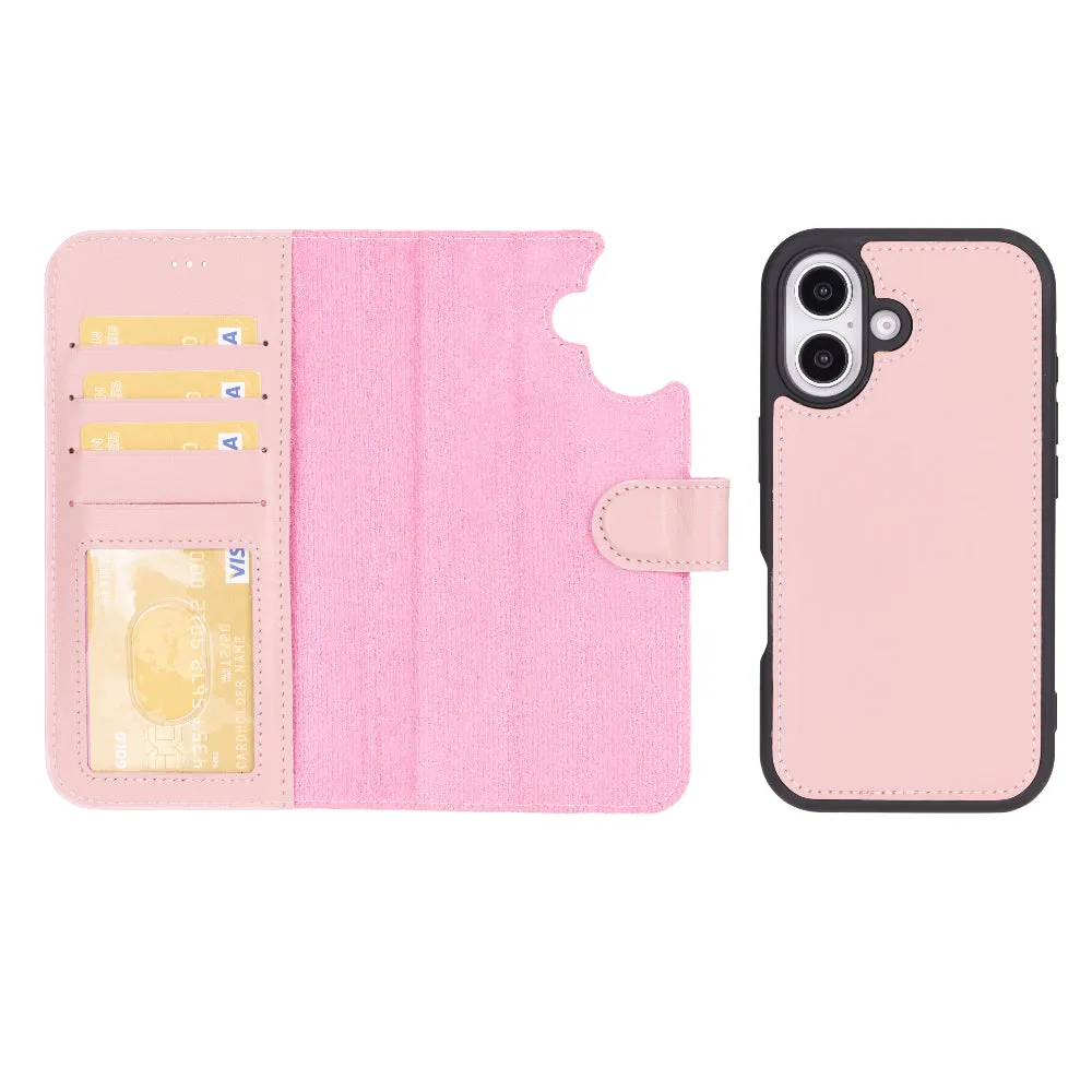 Magic  Detachable Genuine Leather Case