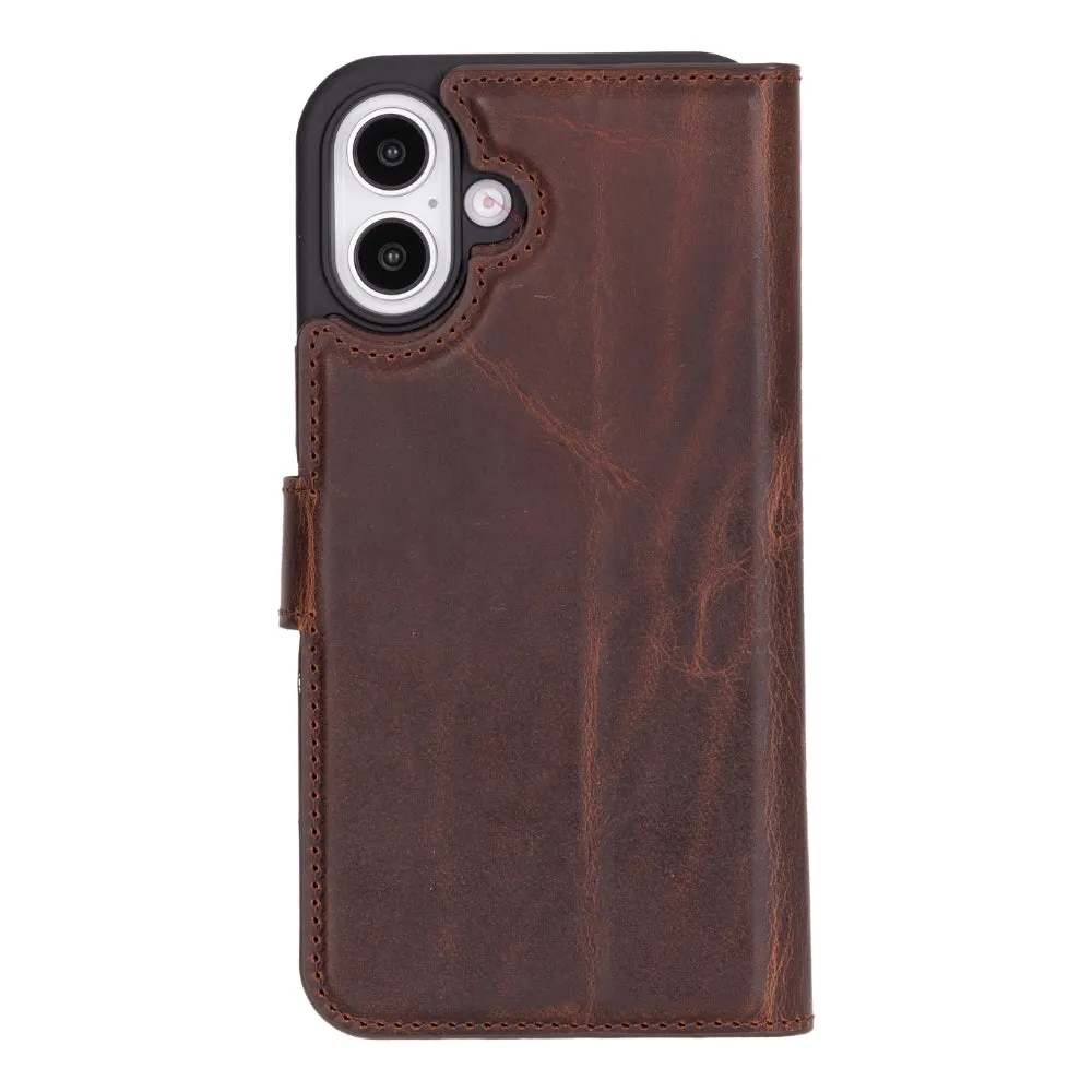 Magic  Detachable Genuine Leather Case