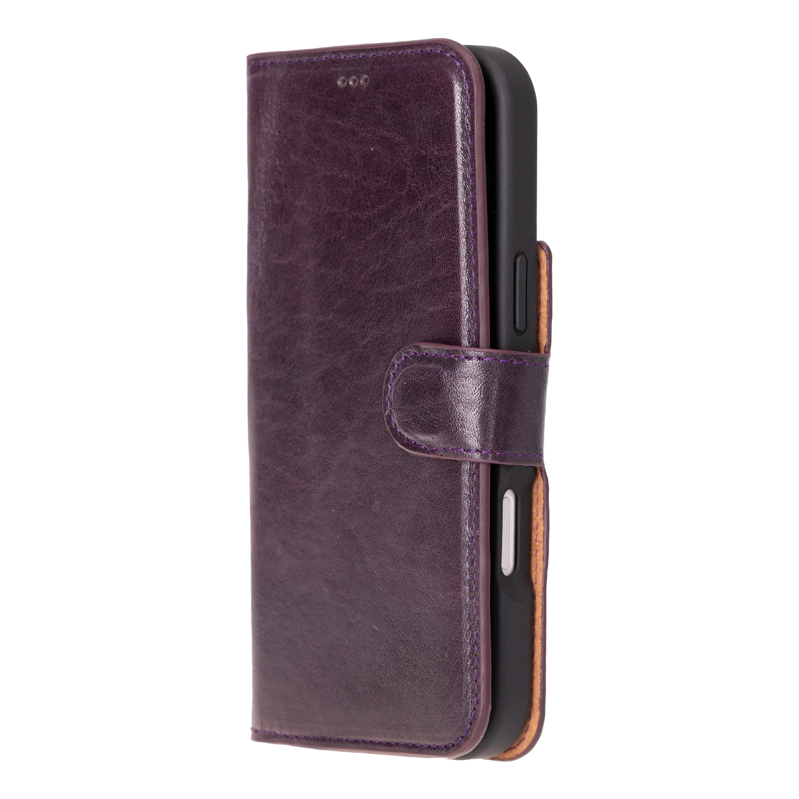 Magic  Detachable Genuine Leather Case