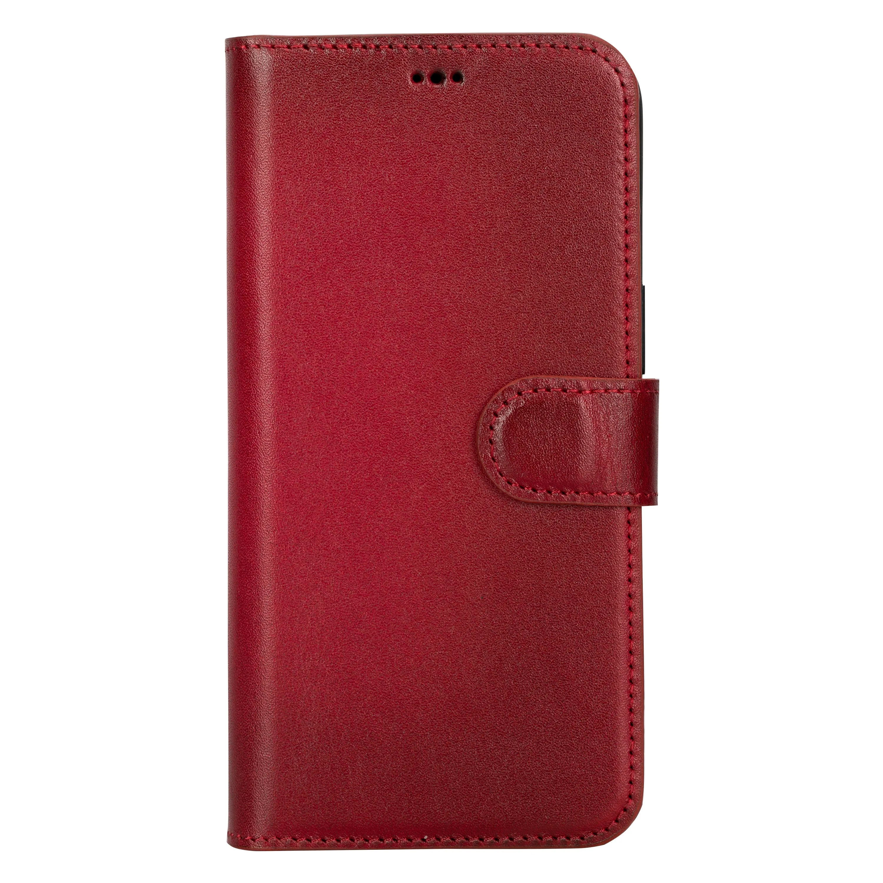 Magic  Detachable Genuine Leather Case