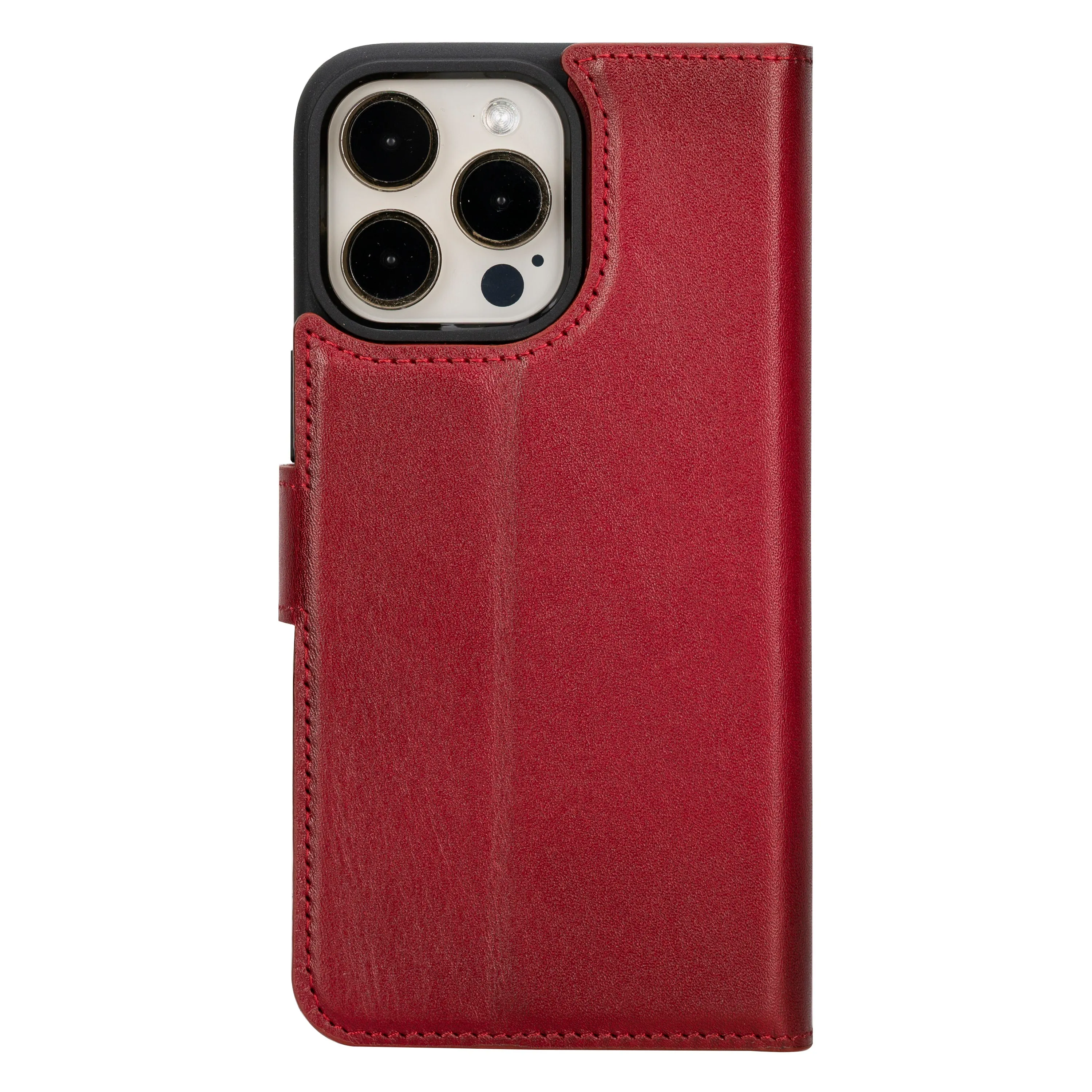 Magic  Detachable Genuine Leather Case