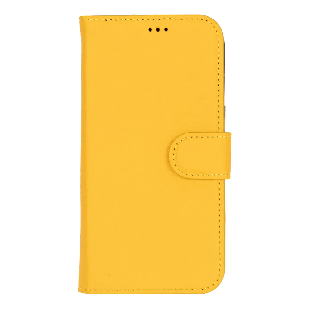 Magic  Detachable Genuine Leather Case