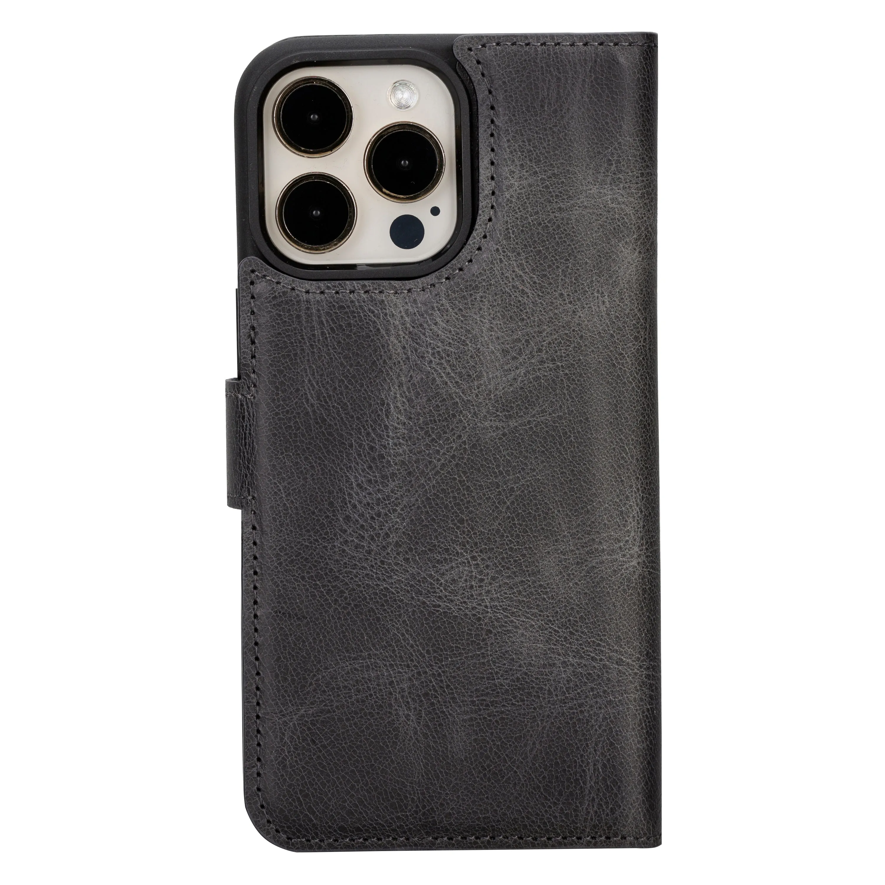 Magic  Detachable Genuine Leather Case