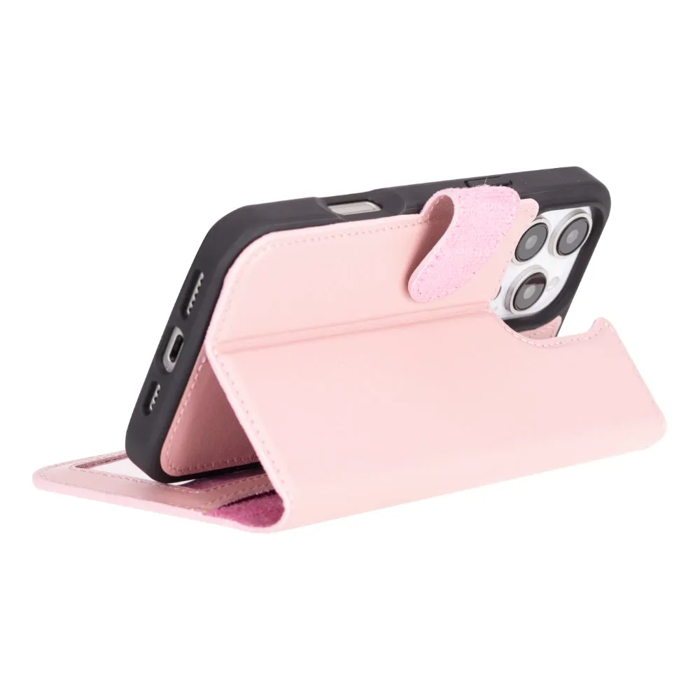 Magic  Detachable Genuine Leather Case