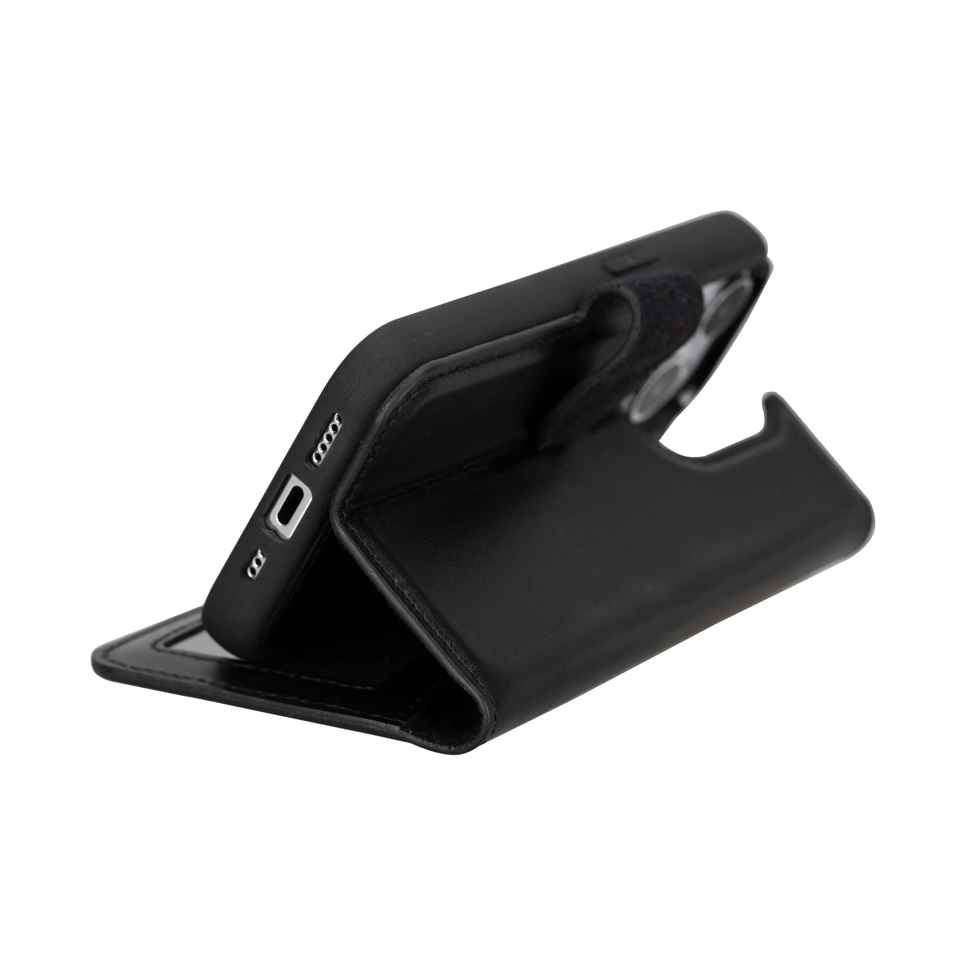 Magic  Detachable Genuine Leather Case